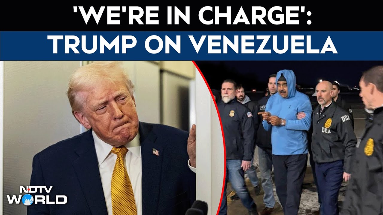 Venezuela Crisis News | Trump Says 'We're In Charge' In Venezuela