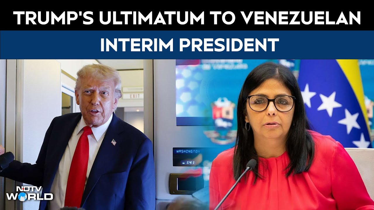 Venezuela Crisis News | Venezuela's "Any State" Warning After Maduro's Capture And A Trump Ultimatum