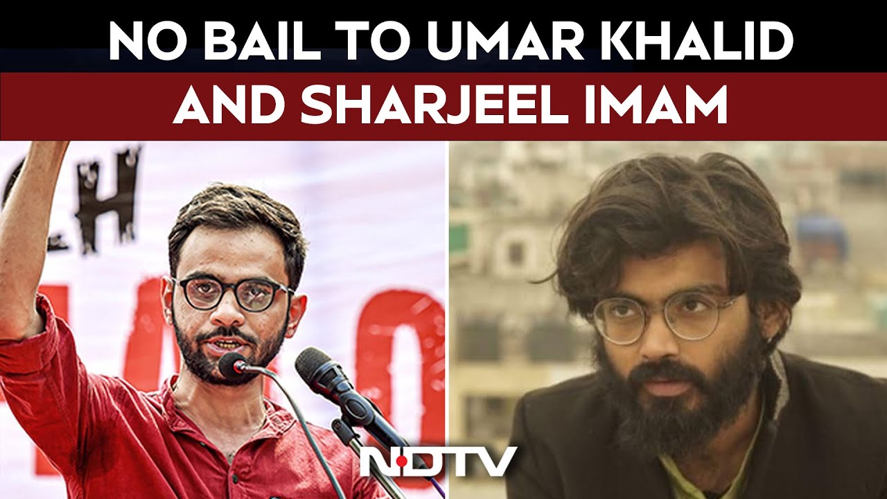 Umar Khalid Bail | Umar Khalid, Sharjeel Imam Denied Bail, Top Court Says Evidence Of Criminal Conspiracy