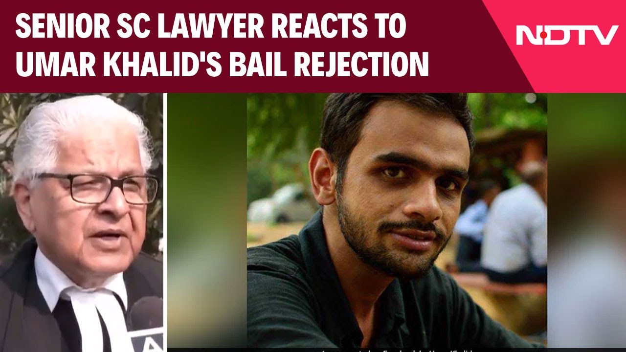 Umar Khalid | 'No Recompense for Lost Liberty': Senior SC Lawyer On Umar Khalid's Bail Rejection