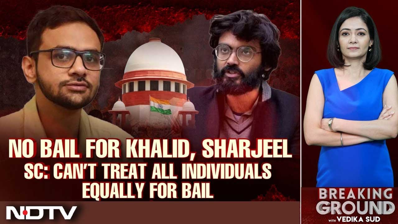 Umar Khalid Latest News | Why Supreme Court Granted Bail To 5 But Not Umar Khalid And Sharjeel Imam