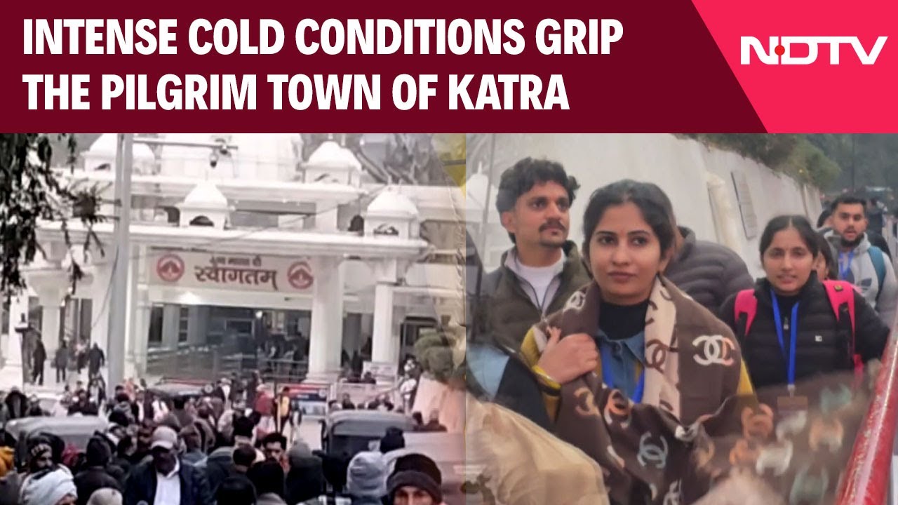 Vaishno Devi | Katra: Winter Chill Fails To Deter Pilgrims Heading To Mata Vaishno Devi Shrine