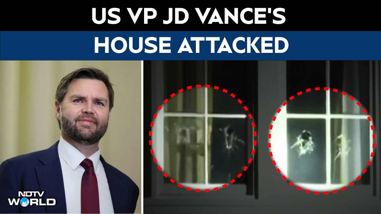 JD Vance News | JD Vance-Usha's Ohio Home Intruded Into, Windows Shattered; Suspect Detained