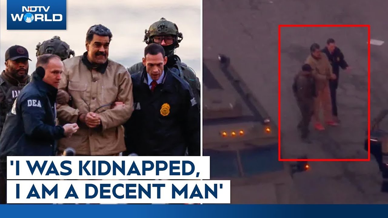 Venezuela Crisis News | 'I Was Kidnapped, I Am A Decent Man': Maduro In 1st US Court Appearance
