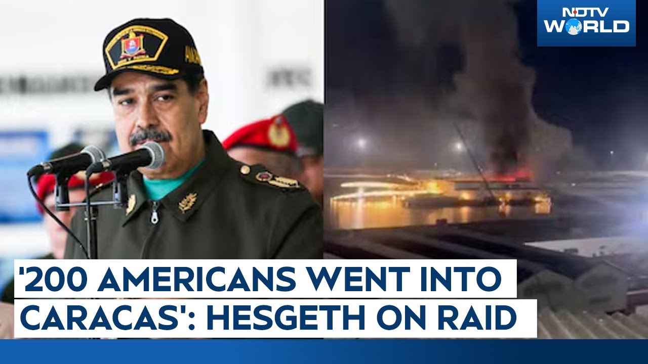 Inside The Operation That Led To Nicolas Maduro's Arrest: "200 Americans Went Into Caracas"