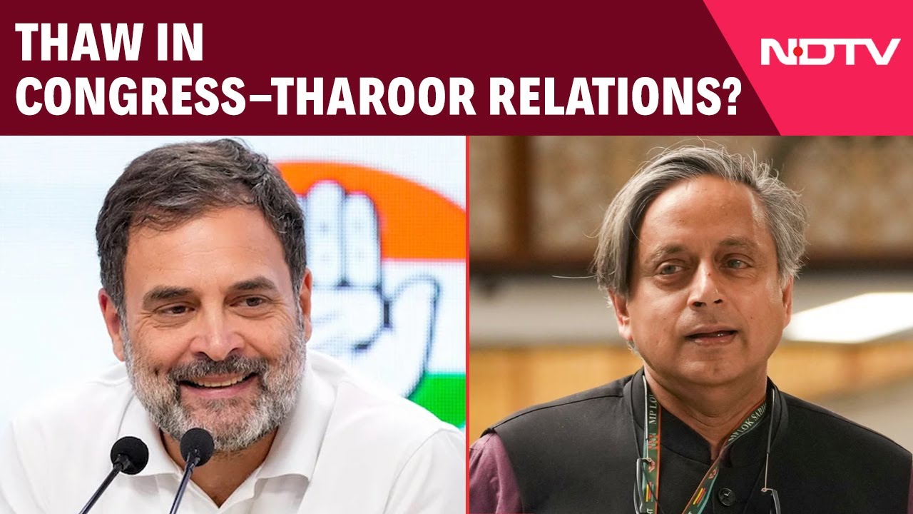 Shashi Tharoor News | 'No Deviation From Party Line': Shashi Tharoor Clarifies Amid Congress Unease