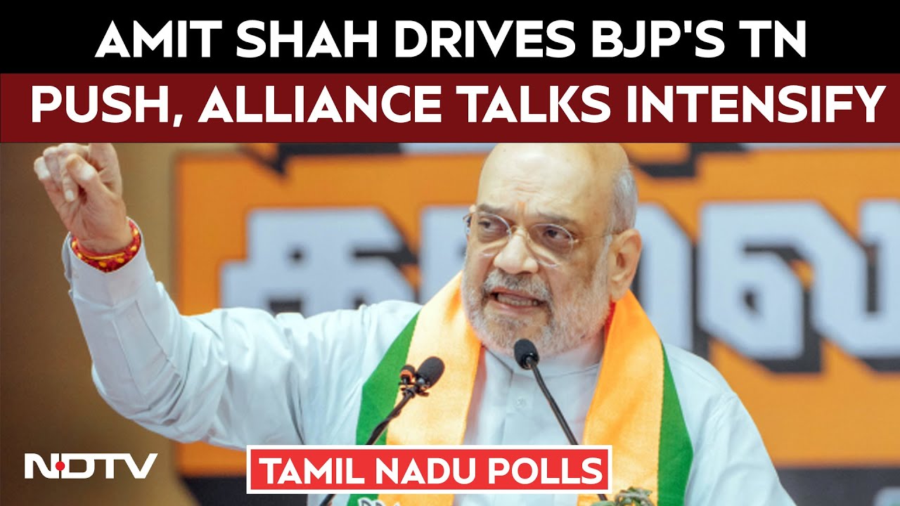Tamil Nadu Polls | Amit Shah Drives BJP's Tamil Nadu Push, Alliance Talks Intensify Ahead of 2026