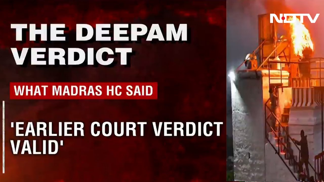 TN Deepam Row | "Lamp Can Be Lit On Hilltop": High Court Upholds Order In Deepam Row