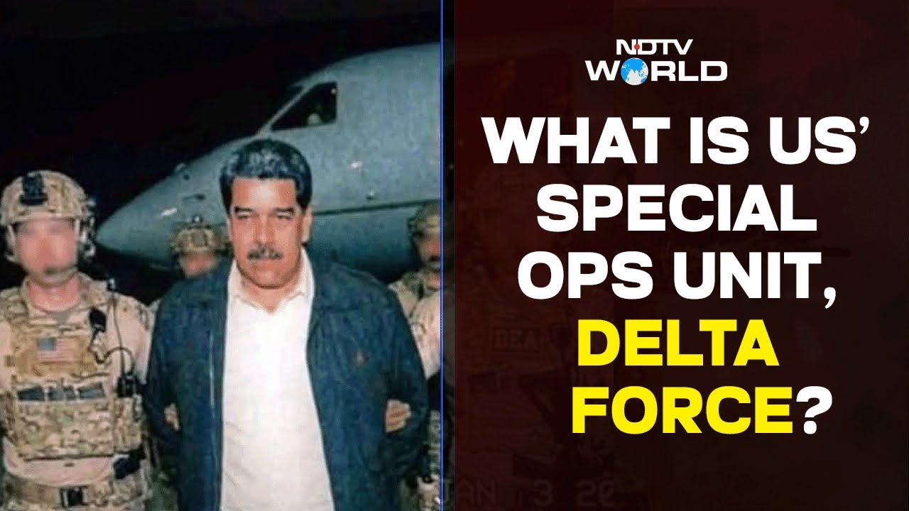 Venezuela Crisis | What Is Delta Force, The Elite US Special Forces Unit That Captured Maduro