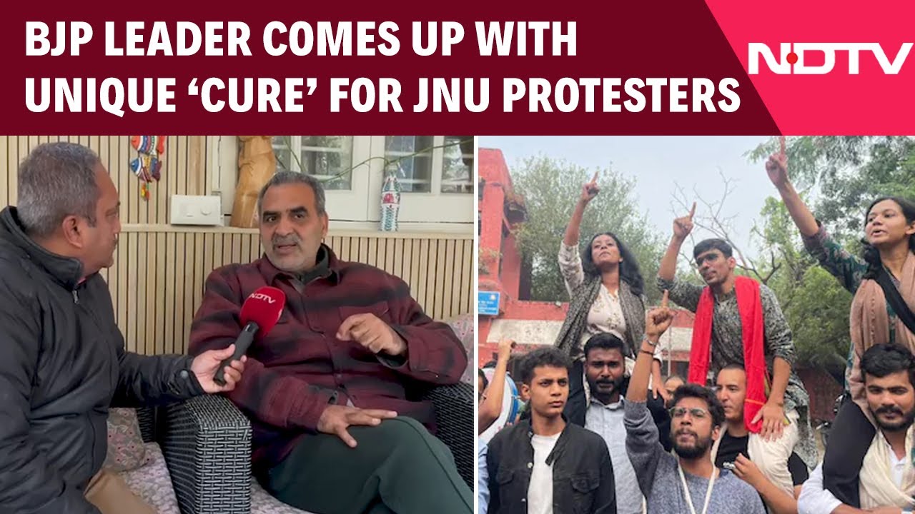 JNU Protests | Union Minister Sanjeev Balyan Comes Up With Unique &lsquo;Cure&rsquo; For Jamia, JNU Protesters