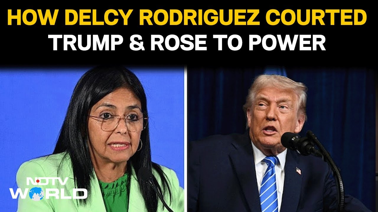 Venezuela Crisis News | How Venezuela's Interim Prez Delcy Rodríguez Courted Trump & Rose To Power