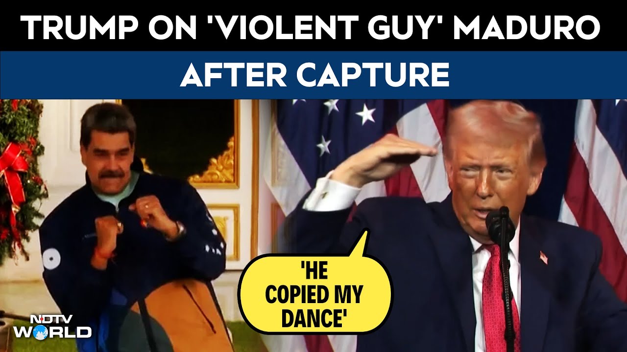 Maduro Trump Dance | 'He Copied My Dance': Trump On 'Violent Guy' Maduro After Capture