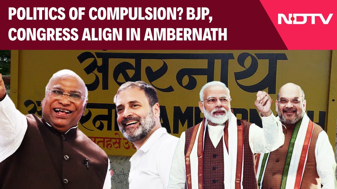 BJP Joins Hands With Congress In Ambernath, Sparks Political Shock In Maharashtra