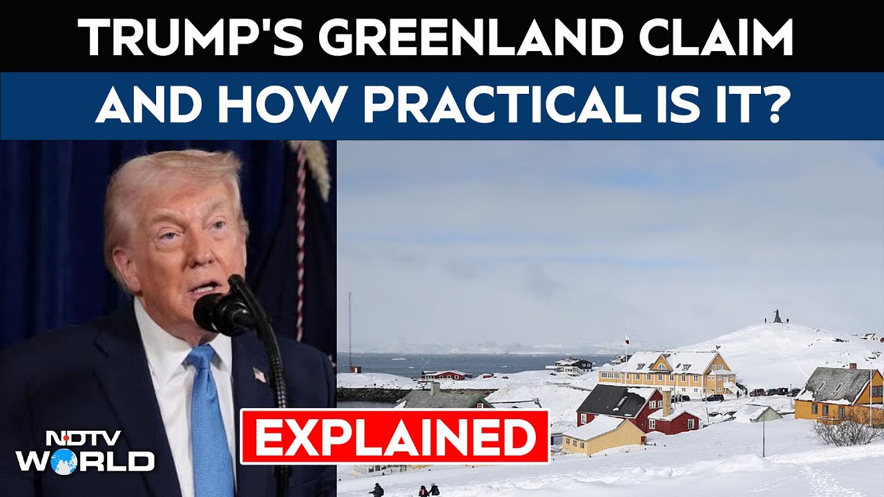 Trump Latest News | Explained: Donald Trump's Greenland Claim And How Practical Is It?