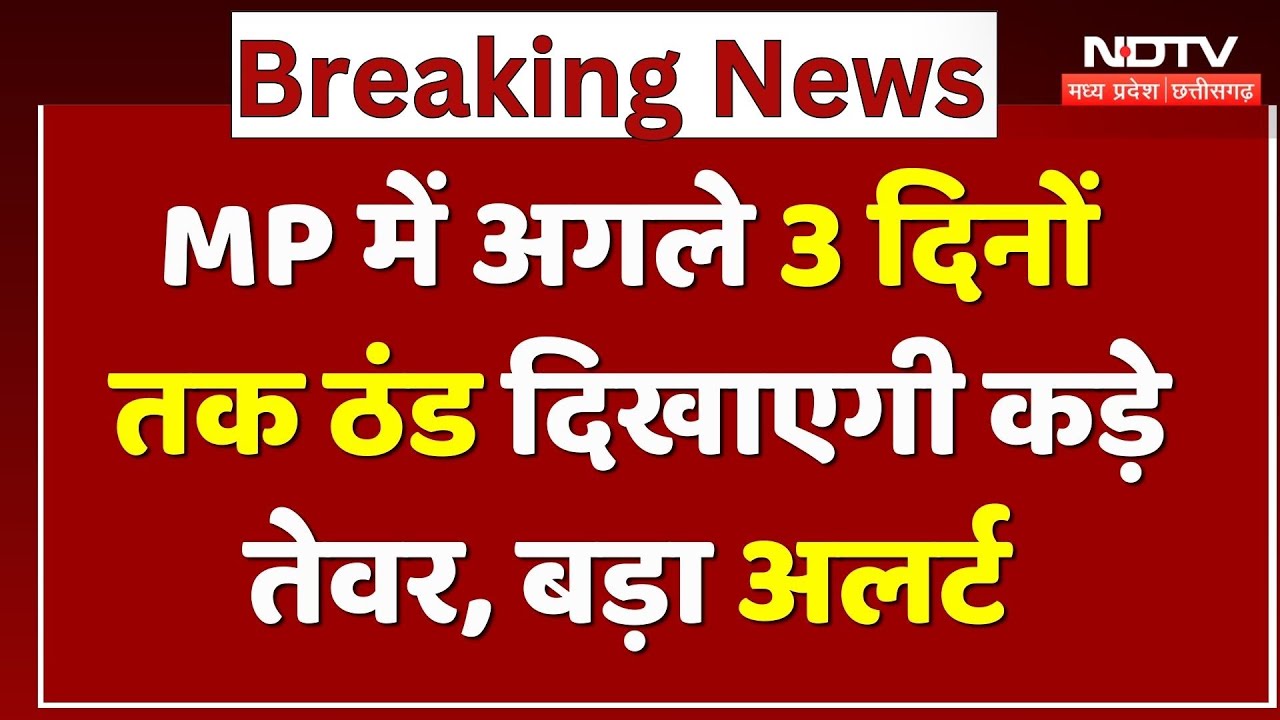 MP Weather Alert: घने कोहरे के बीच कंपकंपाती ठंड का अलर्ट! | Cold Wave | Winter | IMD | Fogg | MPCG