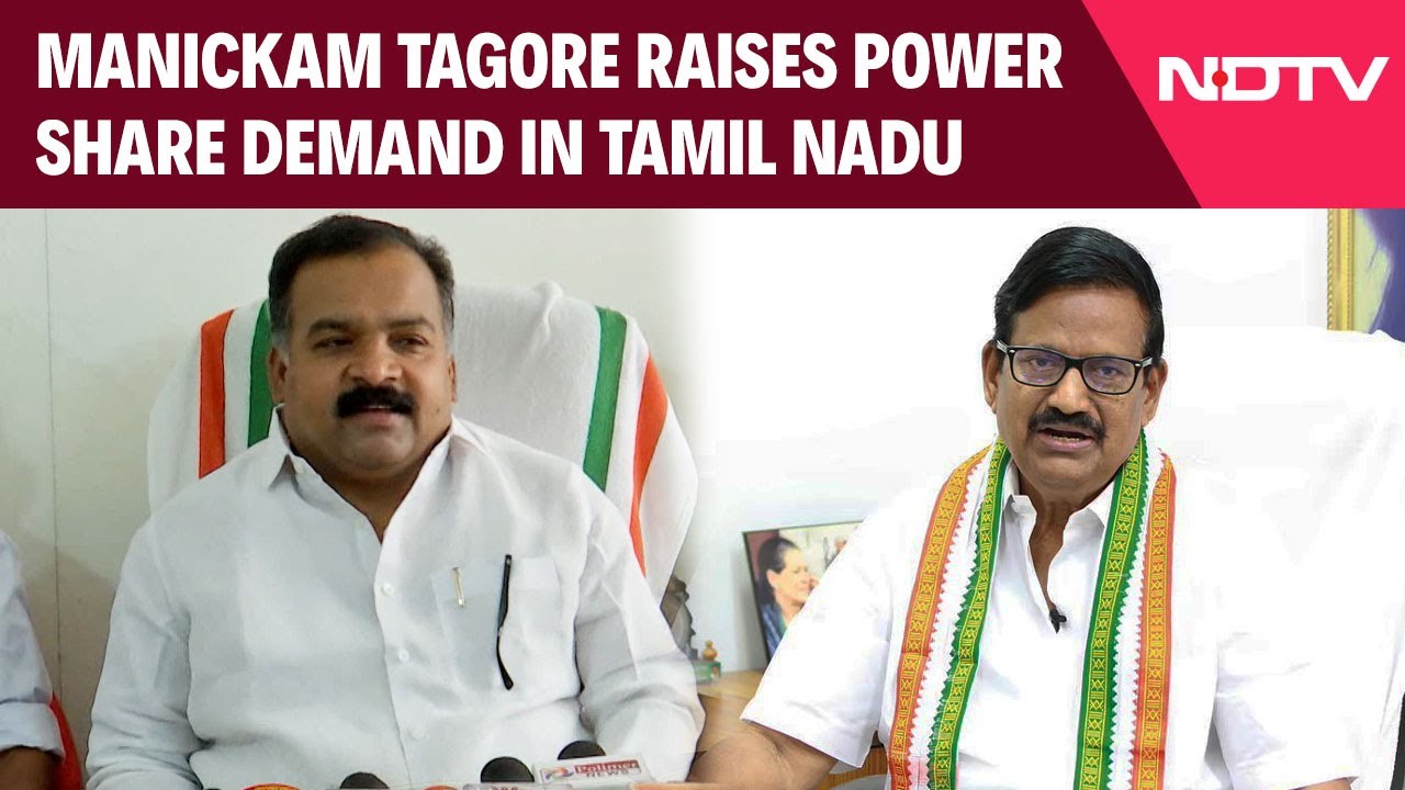 Tamil Nadu Congress | Manickam Tagore Raises Power Share Demand In TN, State Chief Downplays Pitch