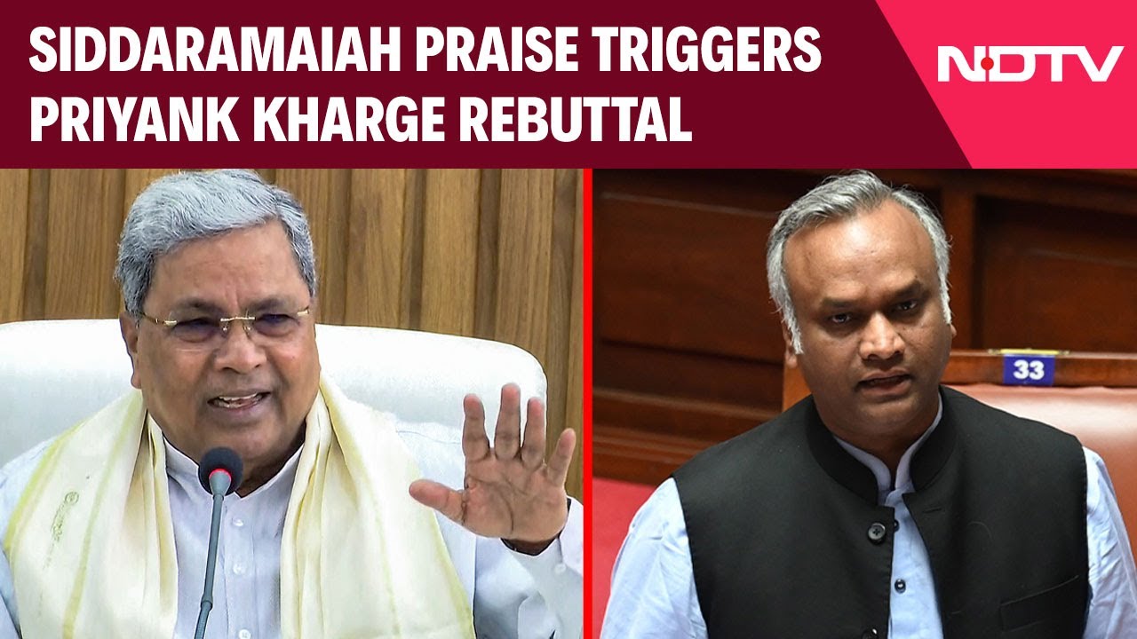 Karnataka Congress News | Minister Says Siddaramaiah Gets Votes, Priyank Kharge Pushes Back