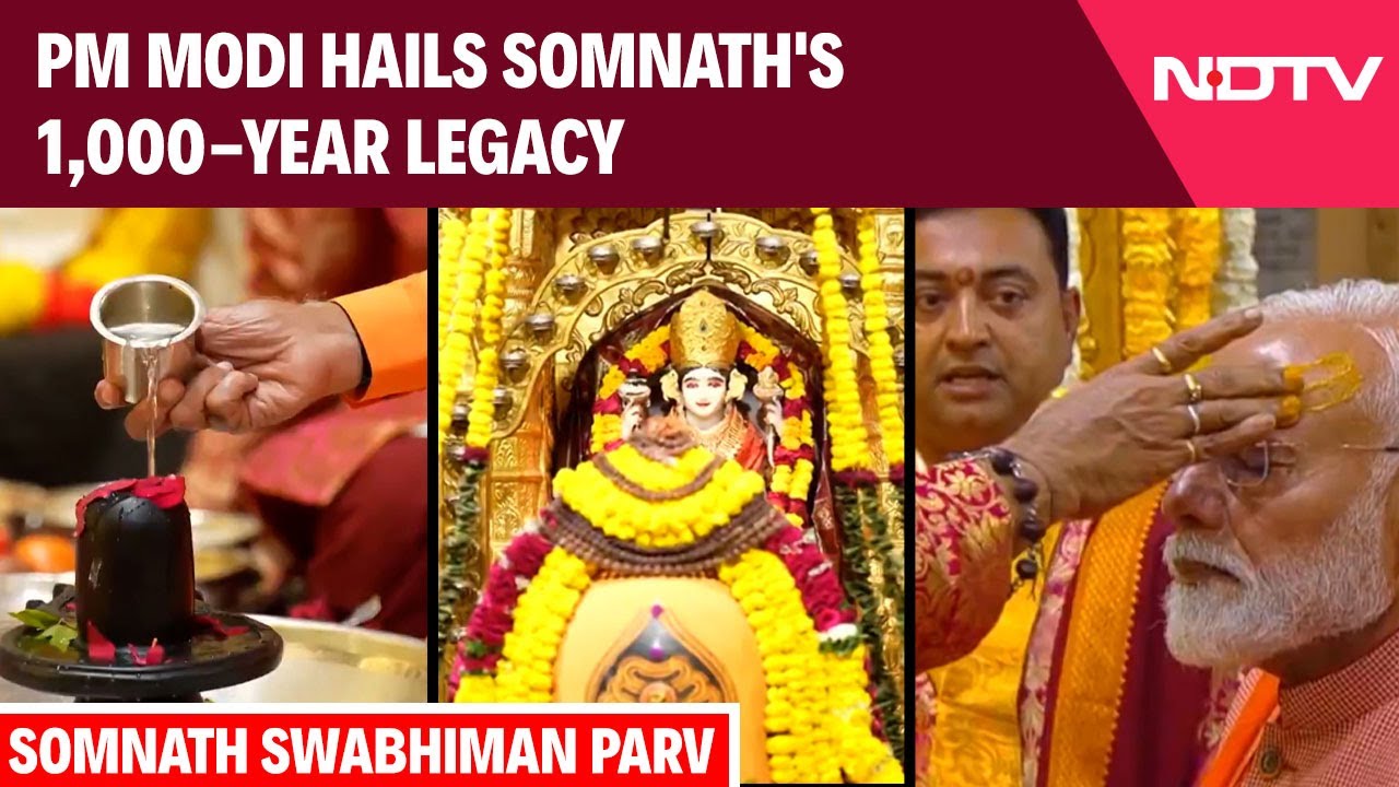 Somnath Swabhiman Parv: PM Modi Hails Somnath's 1,000-Year Legacy, 'Symbol of India&rsquo;s Resilience'