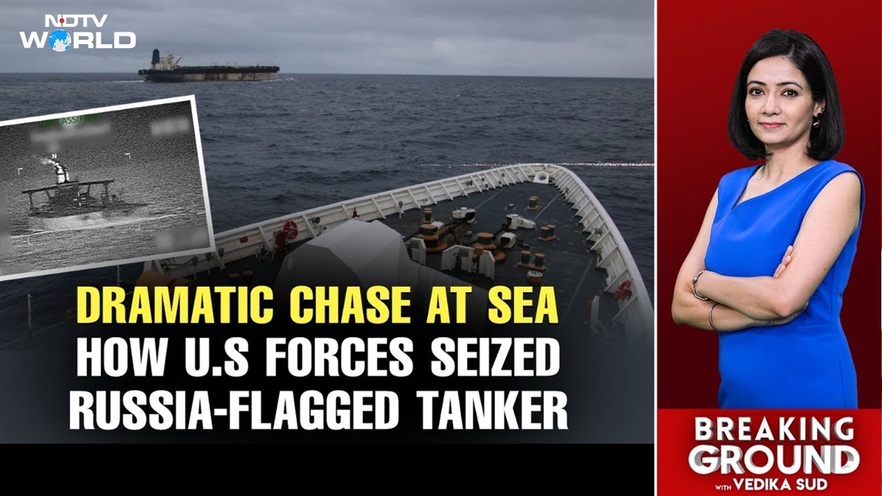 US Captures Russian-Flagged Tanker After Weeks-Long Atlantic Chase, Tensions With Moscow Spike