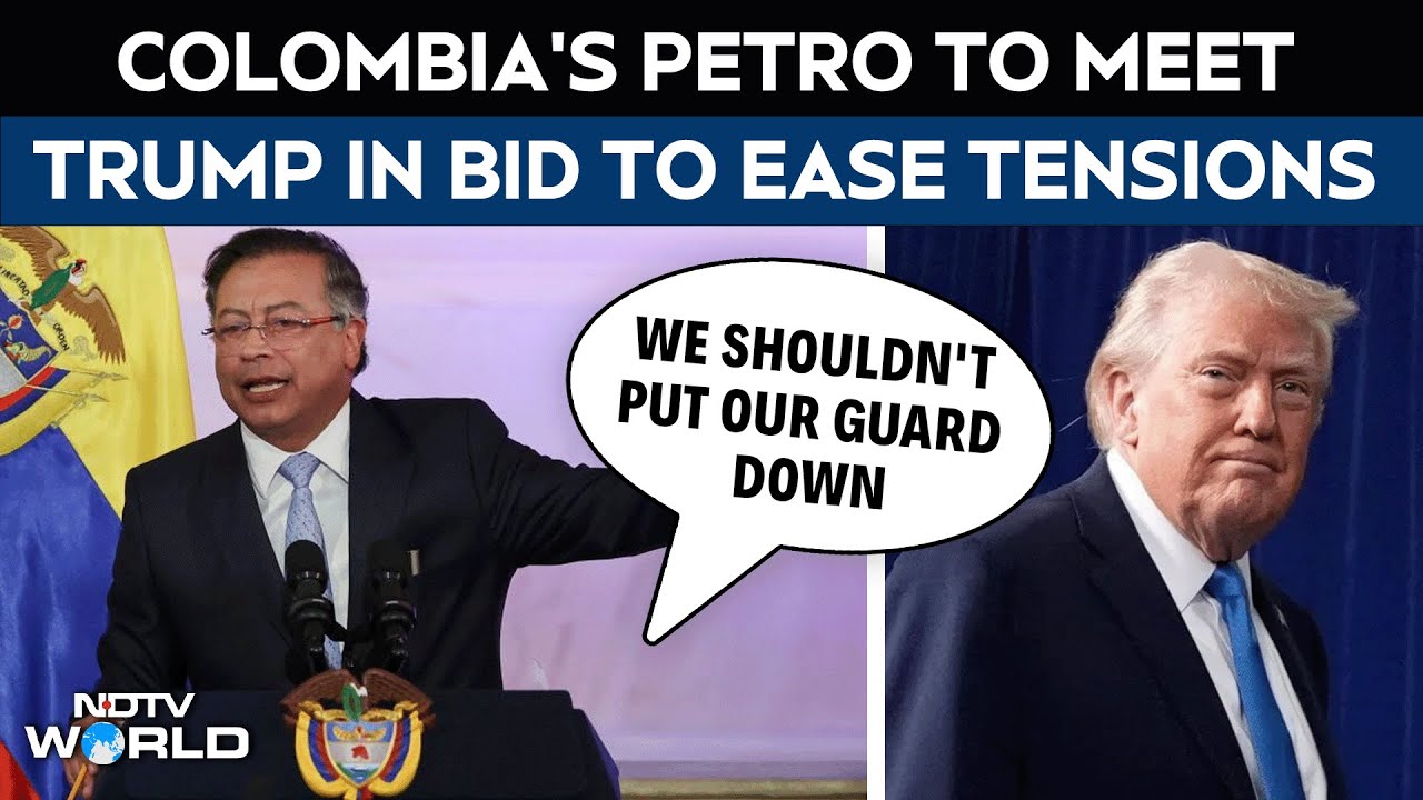 Trump Latest News | Colombian President Petro Tells Supporters He Will Meet Trump In The White House