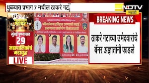 Dhule धुळ्यात प्रभाग 7 मधील Thackeray गटाच्या उमेदवारांचे बॅनर्स फाडले ।  Municipal Corporation