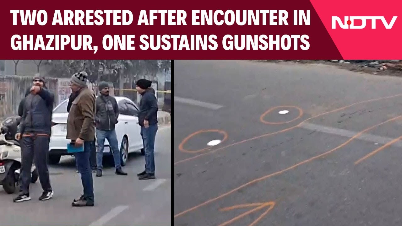 Delhi Crime | Delhi Police Arrests Two Following Encounter In Ghazipur, One Accused Sustain Gunshots