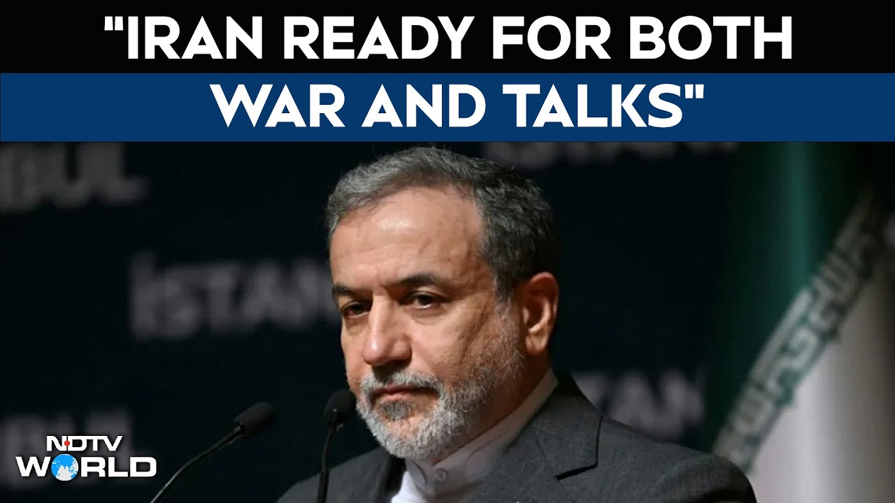 Iran News Today | Iran Is Fully Prepared For Both War And Negotiations, FM Araghchi Says