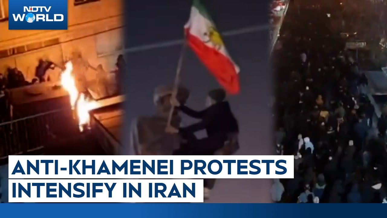 Anti-Khamenei Protests Intensify In Iran, Exiled Prince Reza Pahlavi Gives Rallying Cry