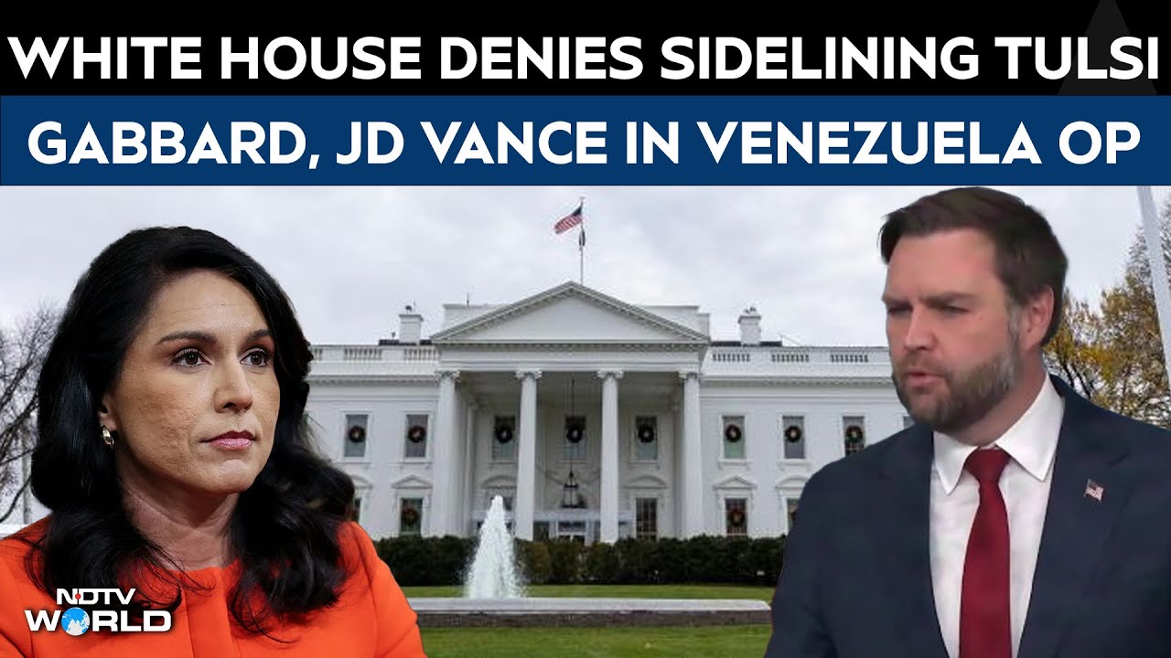Venezuela Attack | White House Denies Sidelining Tulsi Gabbard, JD Vance In Venezuela Operation
