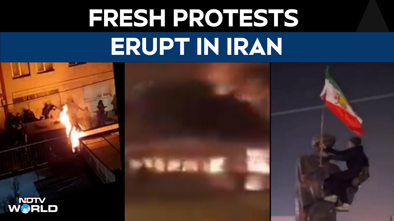 "Death To Dictator, Death To Islamic Republic": Fresh Protests In Iran