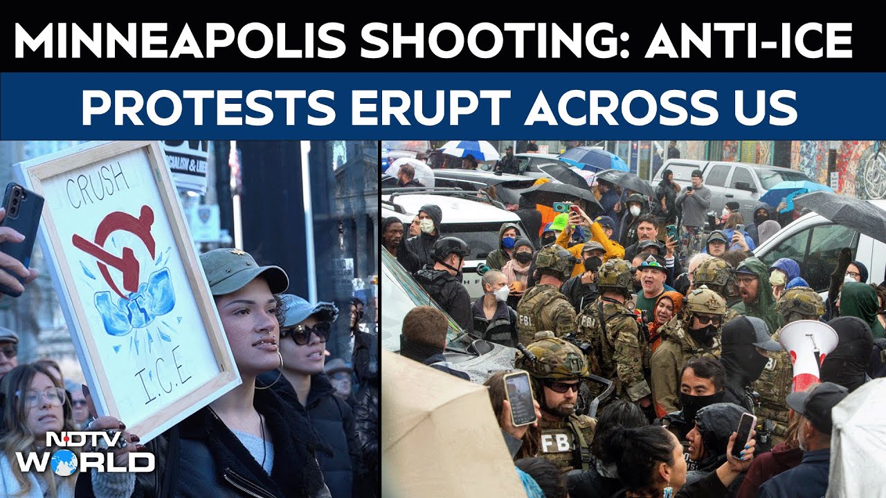 Minneapolis Shooting | From DC To Philadelphia: Protests Erupt Across US Against Fatal ICE shooting