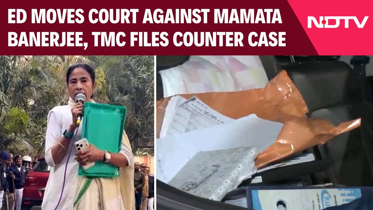 Mamata Banerjee Vs ED | ED Moves Court Against Mamata Banerjee, TMC Files Counter Case