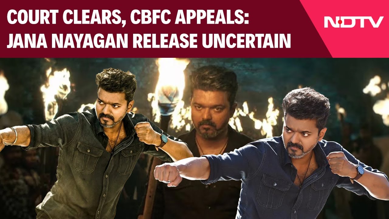 Jana Nayagan Release News | CBFC Appeals After High Court Clears Vijay Film, Legal Battle Continues