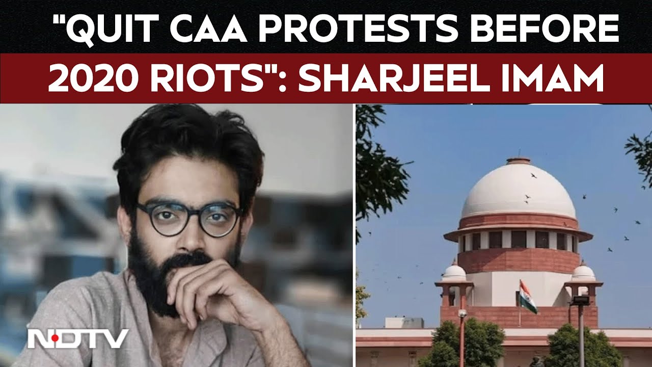 Sharjeel Imam Case | 'Never Spoke To Umar Khalid In 5 Years': Sharjeel Imam On Delhi Riots Case