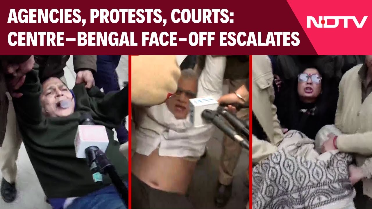 IPAC Raid Fallout | Agencies, Protests, Courts: Centre-Bengal Face-Off Escalates