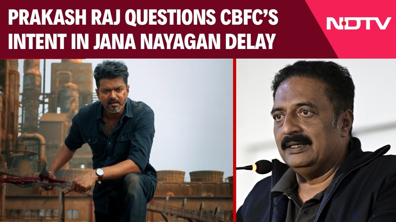 Prakash Raj on Jana Nayagan Row: 'Last-Minute Censorship Has An Agenda'