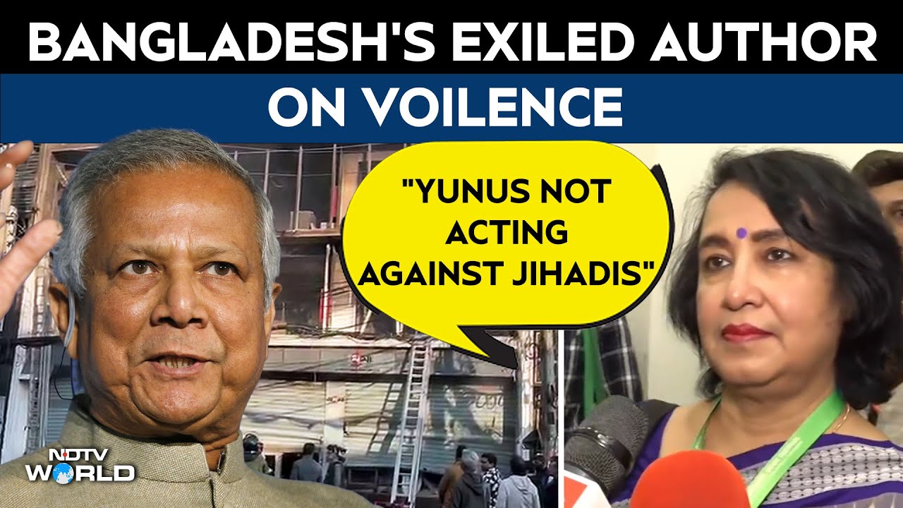 &ldquo;Bangladesh Is at the Brink&rdquo;: Taslima Nasreen Warns of Extremism, Minority Persecution