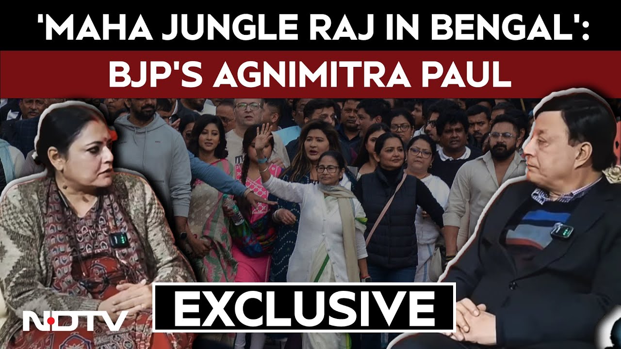 Bengal Polls | “Bengal Is ‘Maha Jungle Raj’ Under Mamata Banerjee”: BJP’s Agnimitra Paul To NDTV