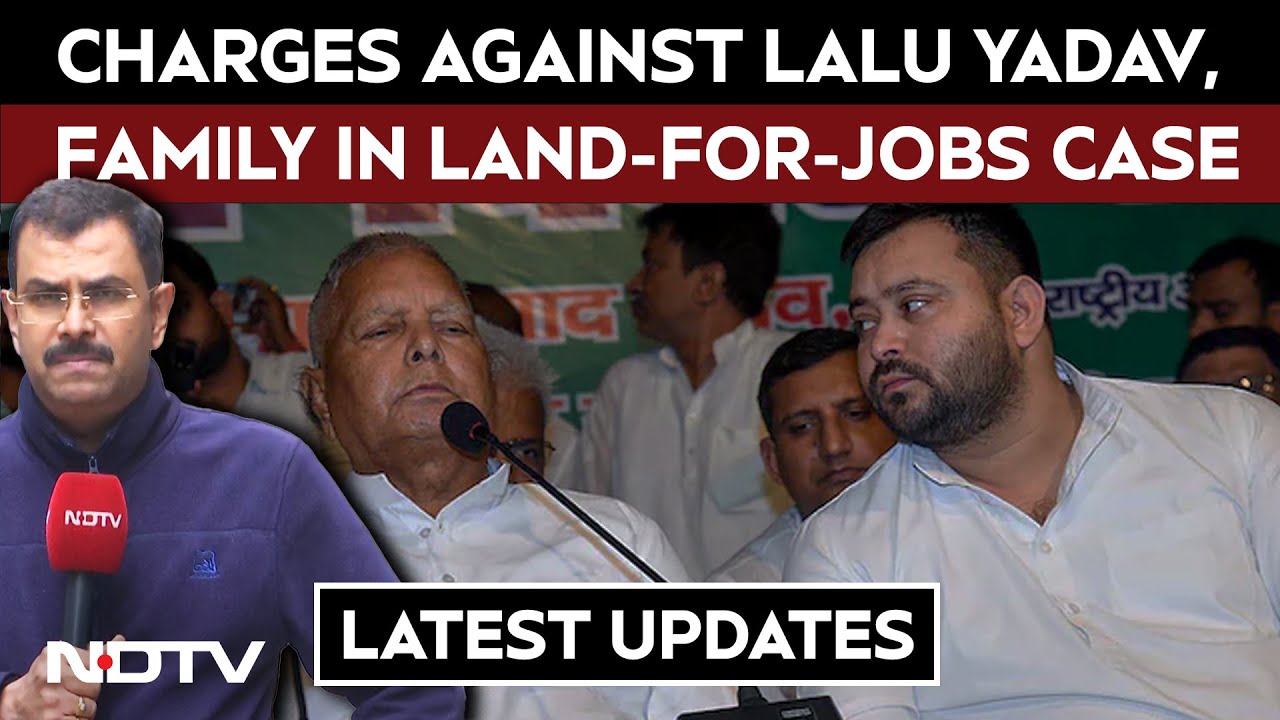 Delhi Court Frames Charges Against Lalu Yadav, Family In Land-for-jobs Case