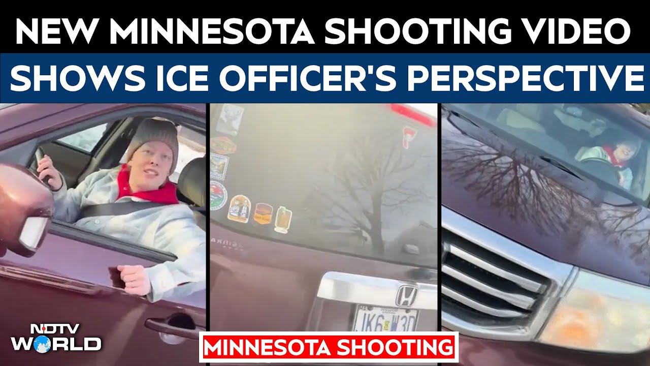 Minnesota Shooting | New Video Shows ICE Officer's Perspective In Fatal Minnesota Shooting
