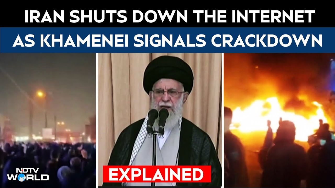 Iran Shuts Down The Internet As Khamenei Signals Crackdown: Explained