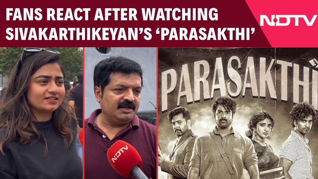 Fans Cheer Sivakarthikeyan’s ‘Parasakthi’ | Anti-Hindi Agitation Film Strikes A Chord With Fans