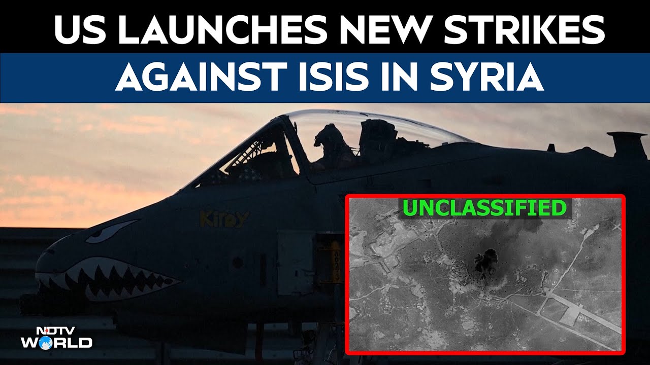 US Launches New Retaliatory Strikes Against ISIS In Syria After Palmyra Ambush