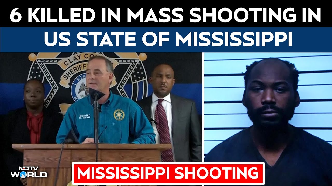 Mississippi Shooting | 6 Killed In Mass Shooting In US State Of Mississippi, Suspect Arrested