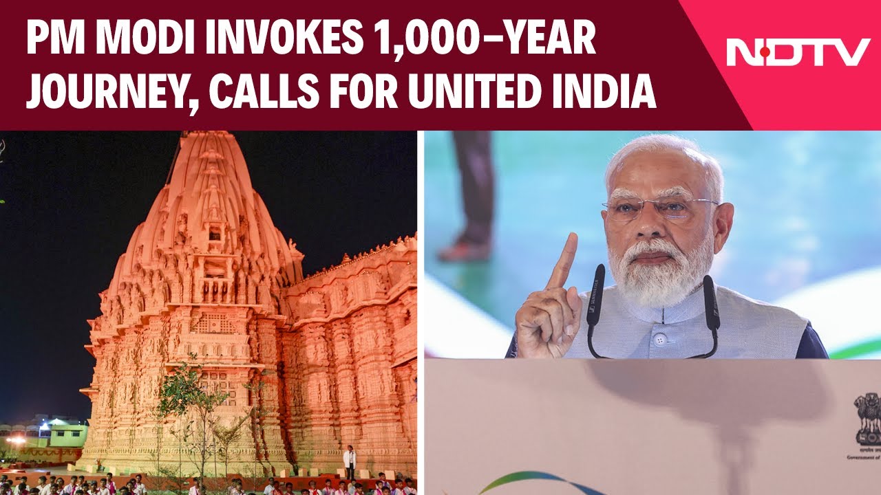 PM Modi Latest News | PM Modi Invokes 1,000-Year Journey, Calls For Strong And United India