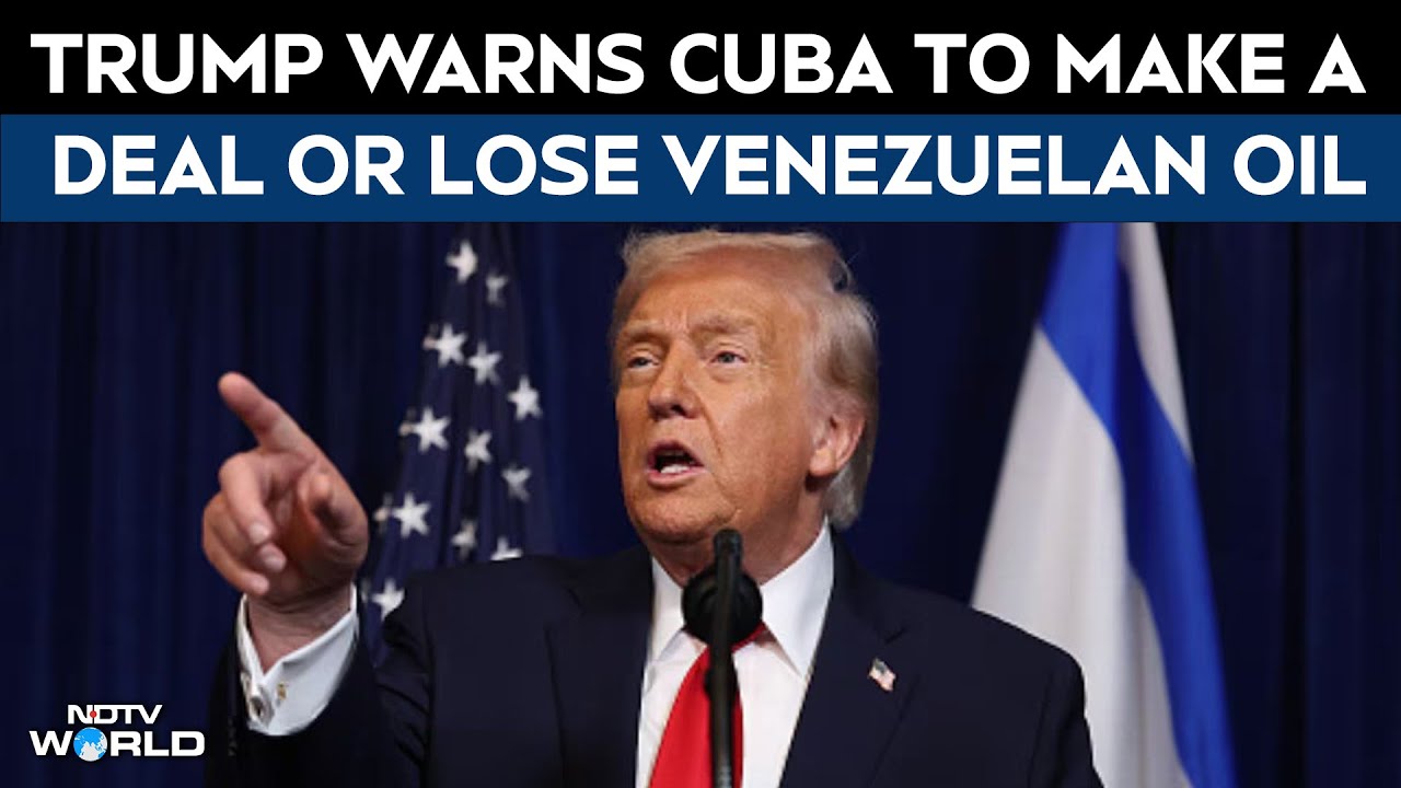 Trump News | "Make A Deal, Before It Is Too Late," Trump Tells Cuba Days After Venezuela Operation