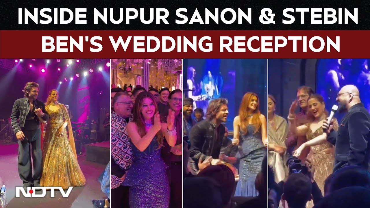 Nupur Sanon Wedding | Kriti Sanon Steals Spotlight At Nupur–Stebin's Wedding Reception