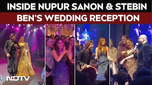 Nupur Sanon Wedding | Kriti Sanon Steals Spotlight At Nupur&ndash;Stebin's Wedding Reception