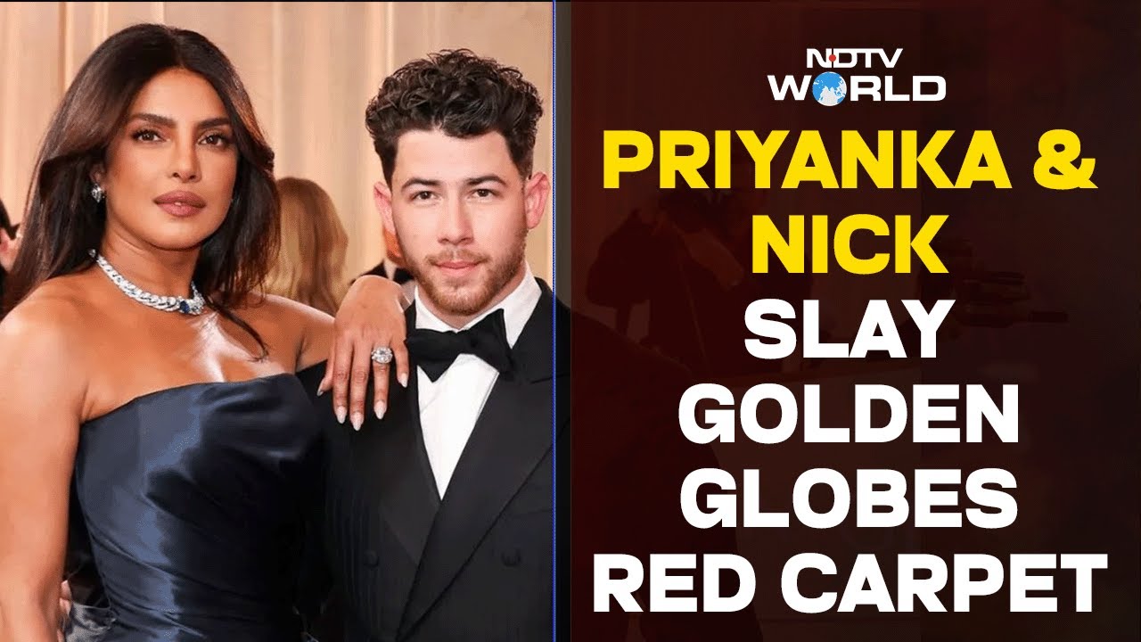 Priyanka Chopra Golden Globes | Priyanka Chopra & Nick Jonas Turn Heads At Golden Globes 2026