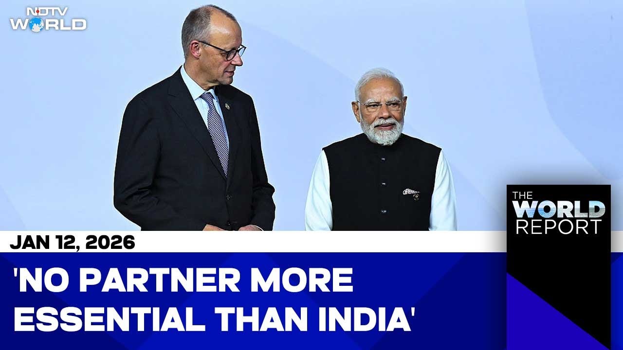 German Chancellor's 1st India Visit; Over 500 Killed In Iran Protests